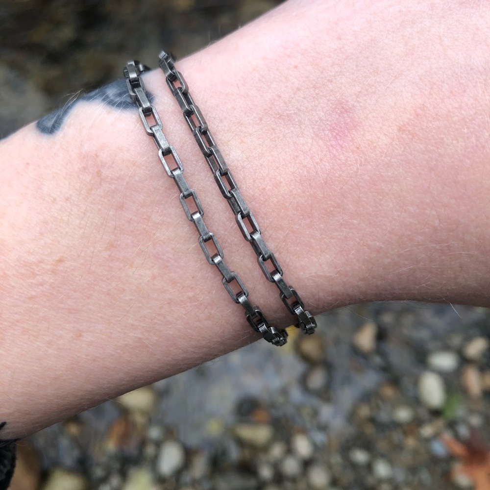 Bad Karma Dual Chain Bracelet